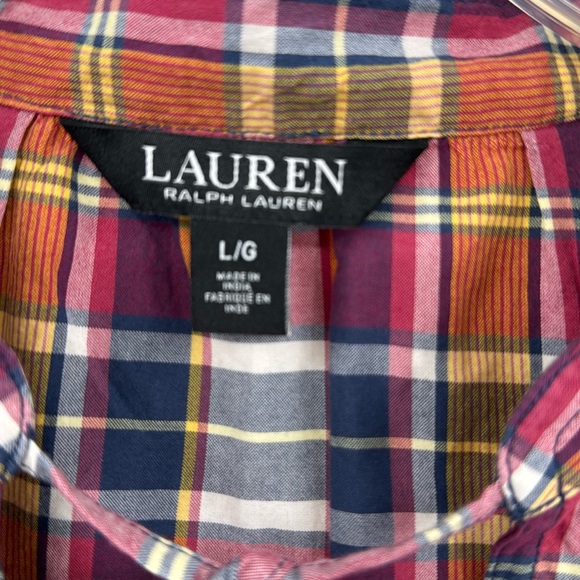 Lauren Ralph Lauren black label blouse-Size Large - Picture 6 of 8